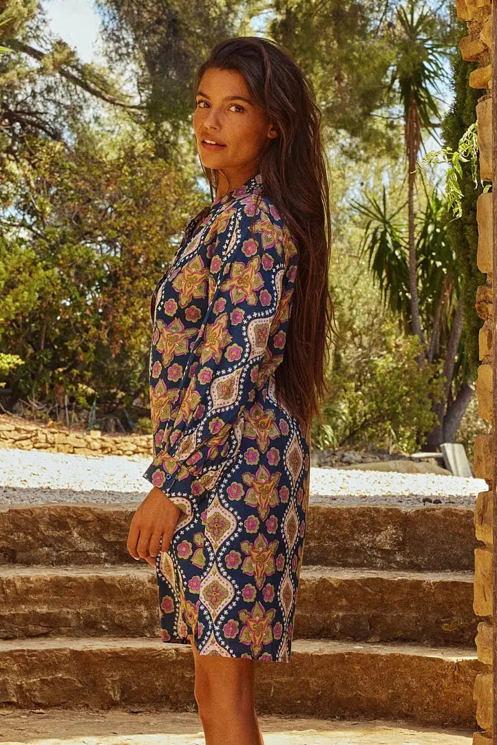 Tessa Wild Orchid Dress